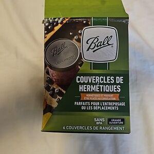 🪅 Ball Mason Jar Lid 6 Count